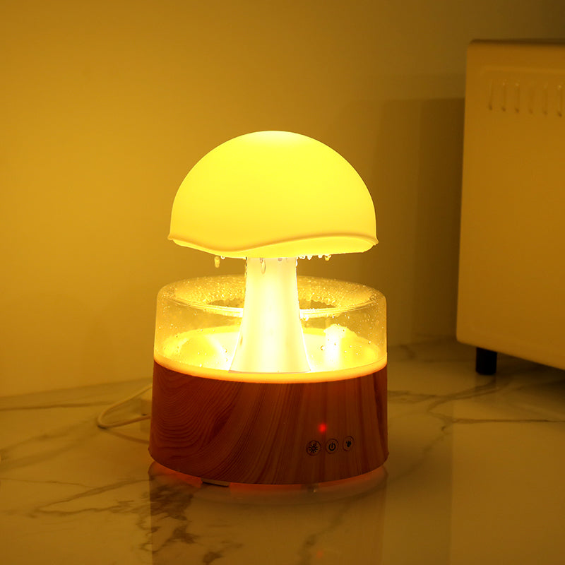 Nuevo humidificador de nubes de lluvia, máquina de aromaterapia, humidificador de aire, difusor de aroma ultrasónico