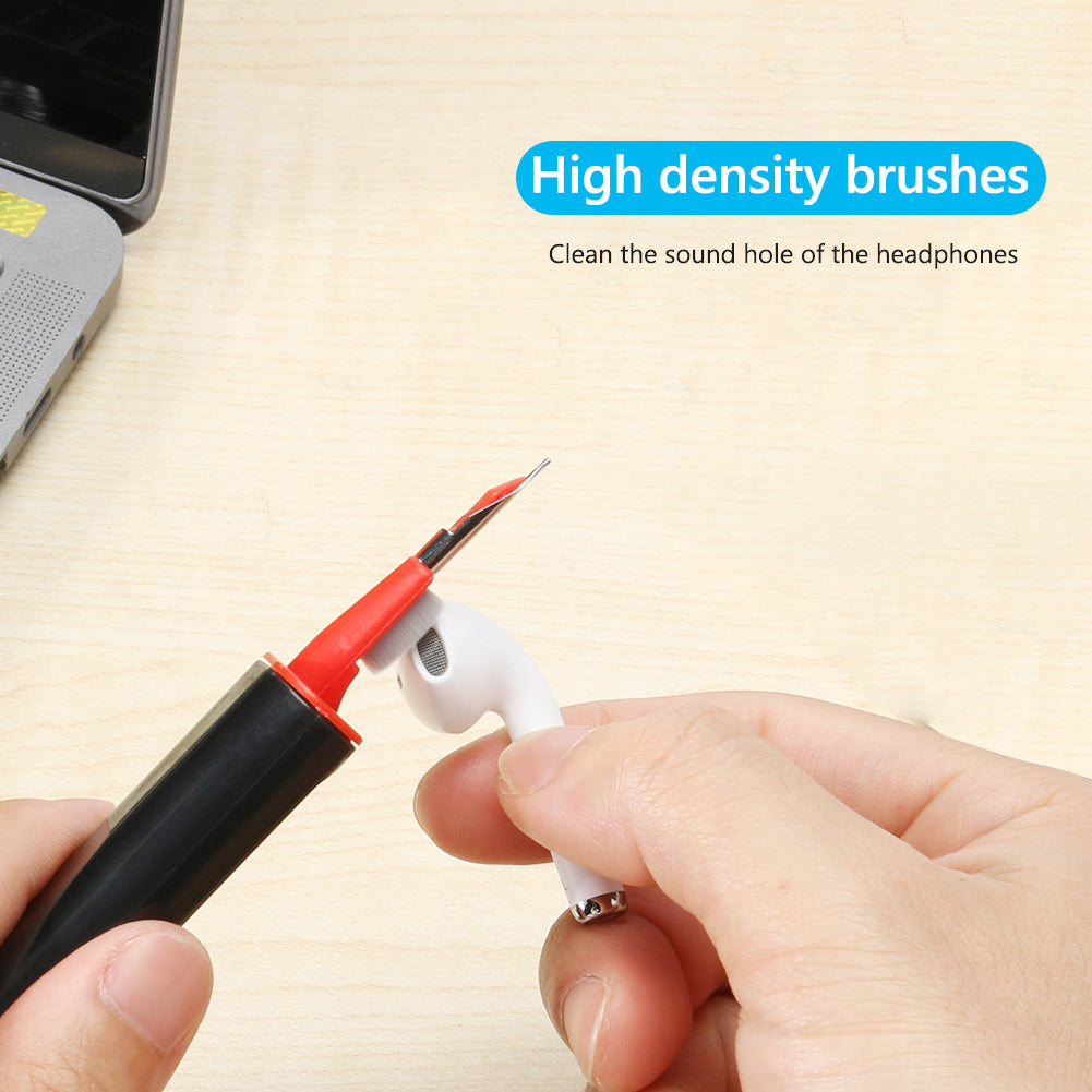 Nuevo kit de limpieza de pantalla para Airpods Pro 3 2 1, bolígrafo de limpieza para auriculares Bluetooth, cepillo para estuches de auriculares, herramientas de limpieza para Xiaomi Airdots Cleaner