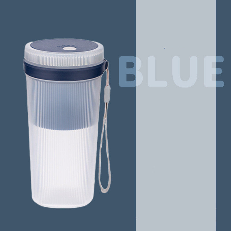 Licuadora Portátil Multifunción Taza Exprimidora Eléctrica Botella Deportiva Licuadora de Frutas Recargable USB Licuadora de Batidos Extractor de Zumos de Frutas