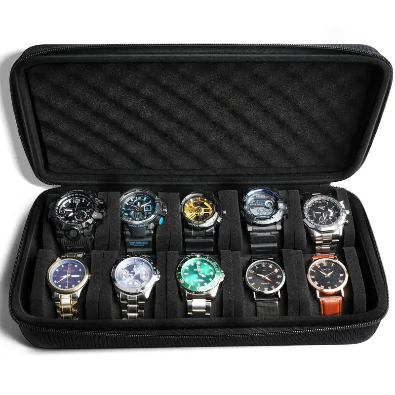 Para caja de almacenamiento de reloj inteligente con múltiples ranuras para tarjetas