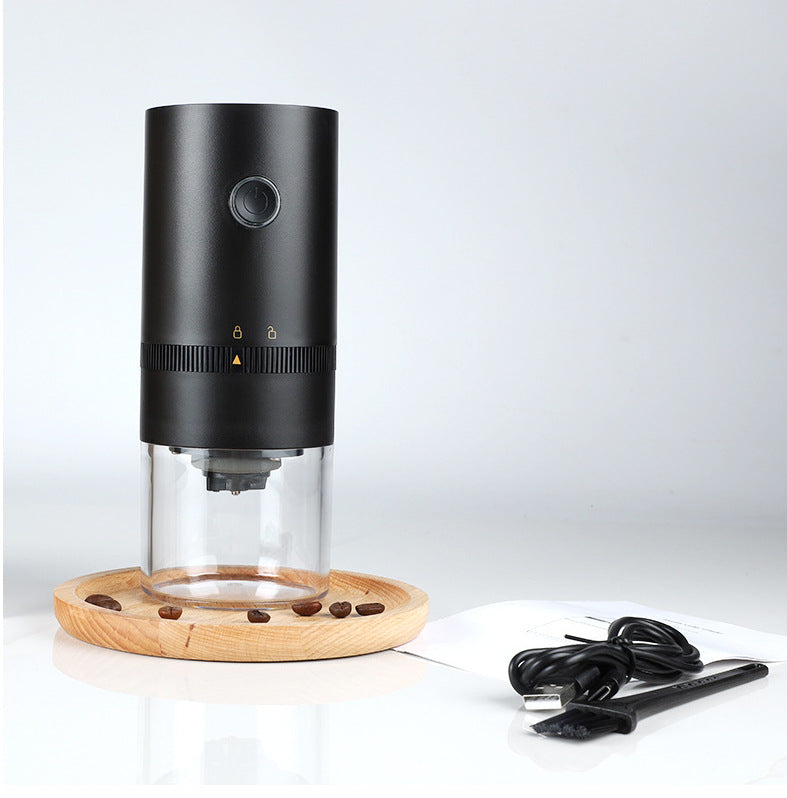 Nuevo molinillo de café eléctrico portátil mejorado, carga USB TIPO-C, molinillo de granos de café profesional con núcleo de cerámica
