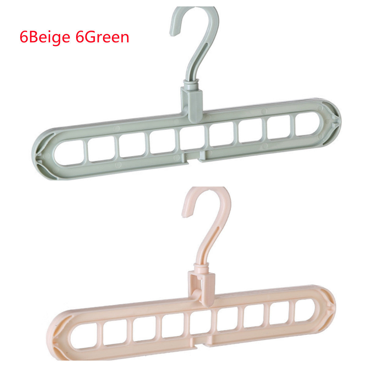 Percha de ropa de plástico Percha de almacenamiento Gancho de percha