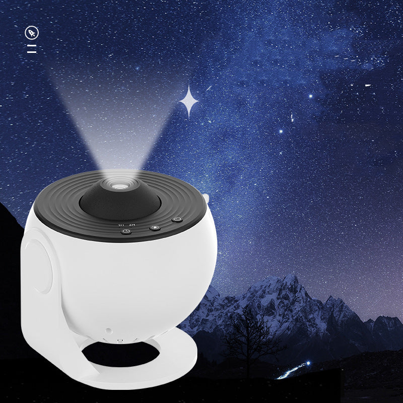 Proyector de Galaxias Luz Nocturna Proyector de Cielo Estrellado Lámpara de Planetario con Rotación 360° Para Dormitorio de Niños Regalo de San Valentín Decoración de Bodas