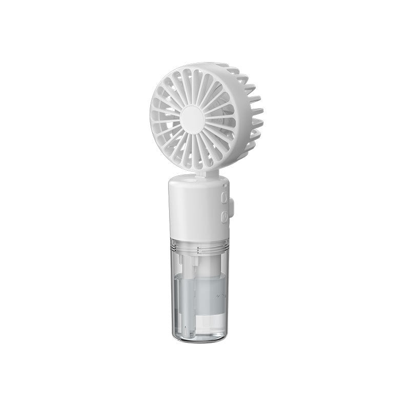 Ventilador de pulverización de mano portátil, 4 velocidades, ventilador de niebla pulverizadora de agua, artefacto de refrigeración de verano, carga USB, suministros de verano, mini ventilador para exteriores