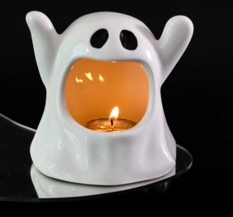 Adornos Artesanales de Cerámica del Festival Especial de Fantasmas de Halloween