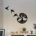 Arte de pared decorativo de hierro para colgar