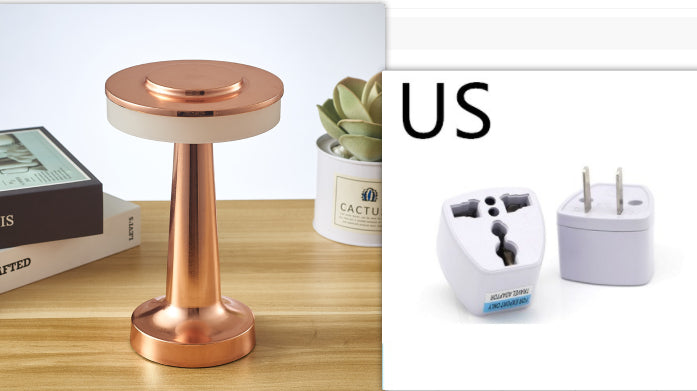 Mesa de carga de mesa de comedor creativa con mancuernas para hotel