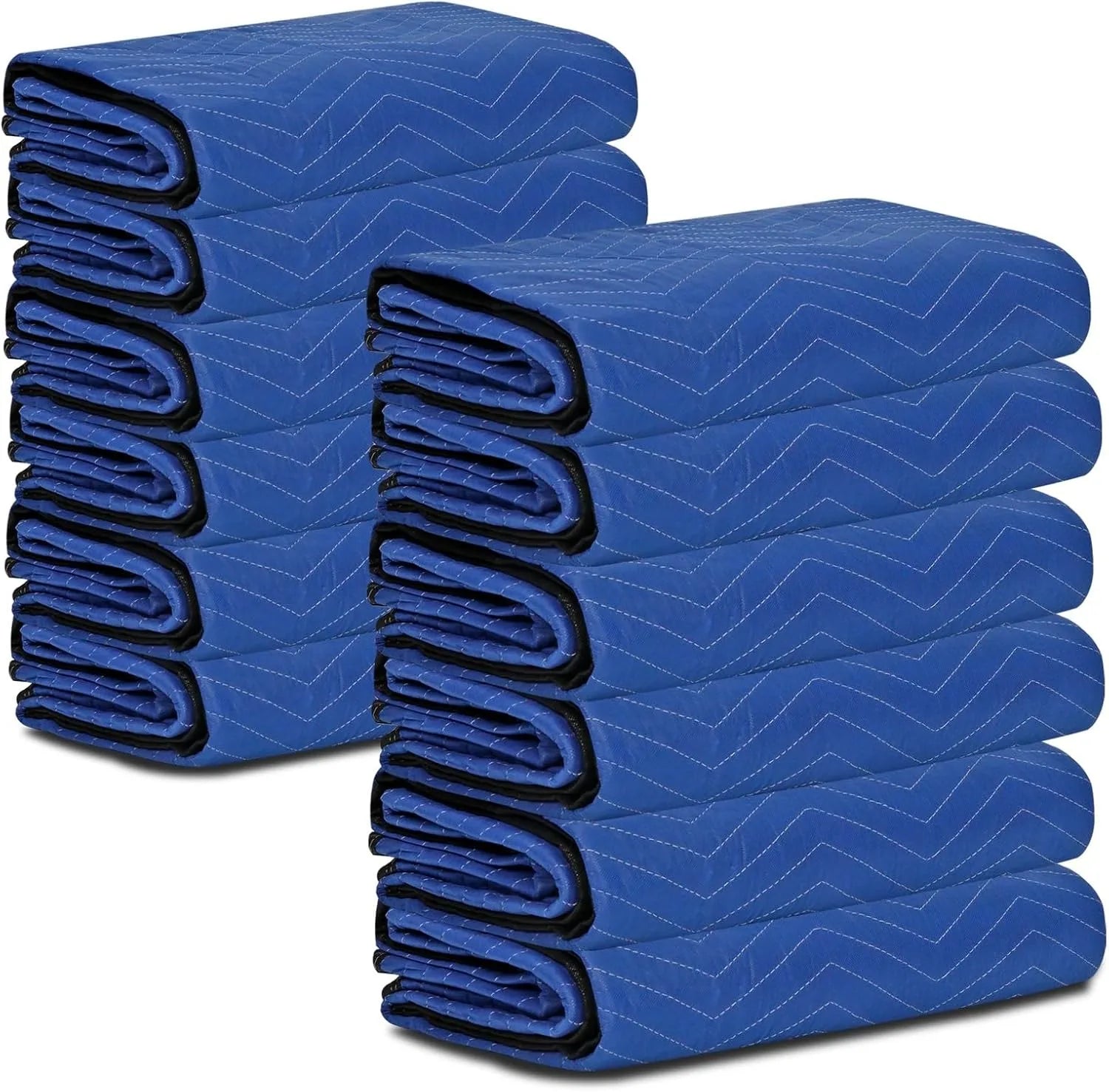 Mantas de mudanza, paquete de 12 unidades, 203 x 183 cm (peso de 15,8 kg/docena) Acolchadas para muebles, mantas de embalaje, suministros de mudanza, muebles