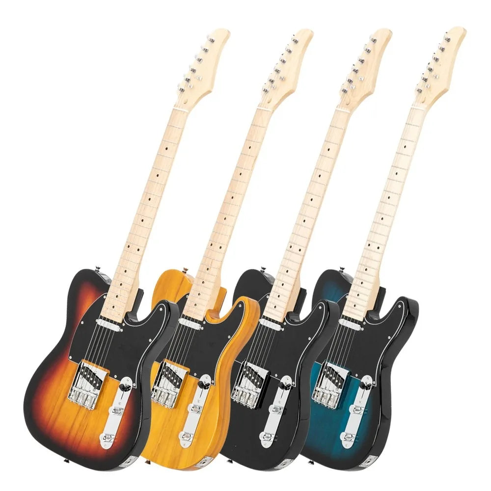 Guitarra eléctrica GTL Maple Fingerboard de 39" y 6 cuerdas con funda