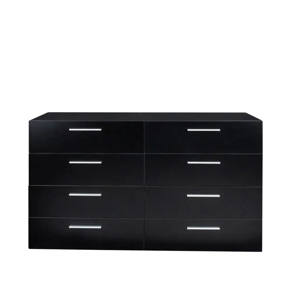 Cómoda de madera de 4 / 8 cajones, mueble de dormitorio, armario con cajones dobles