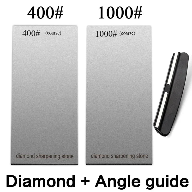 120/600/1500/3000 set Diamond sharpening stone base kitchen whetstone blade sharp bar Apex edge musat knife sharper flakes board