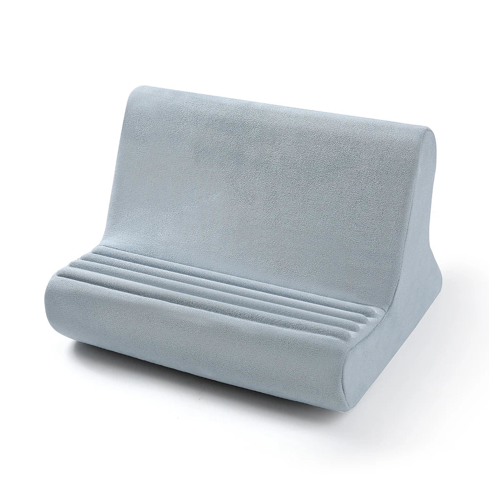 Soporte de almohada para tablet, soporte multifuncional para phablets, soporte portátil y multiángulo ajustable para lectura de libros electrónicos