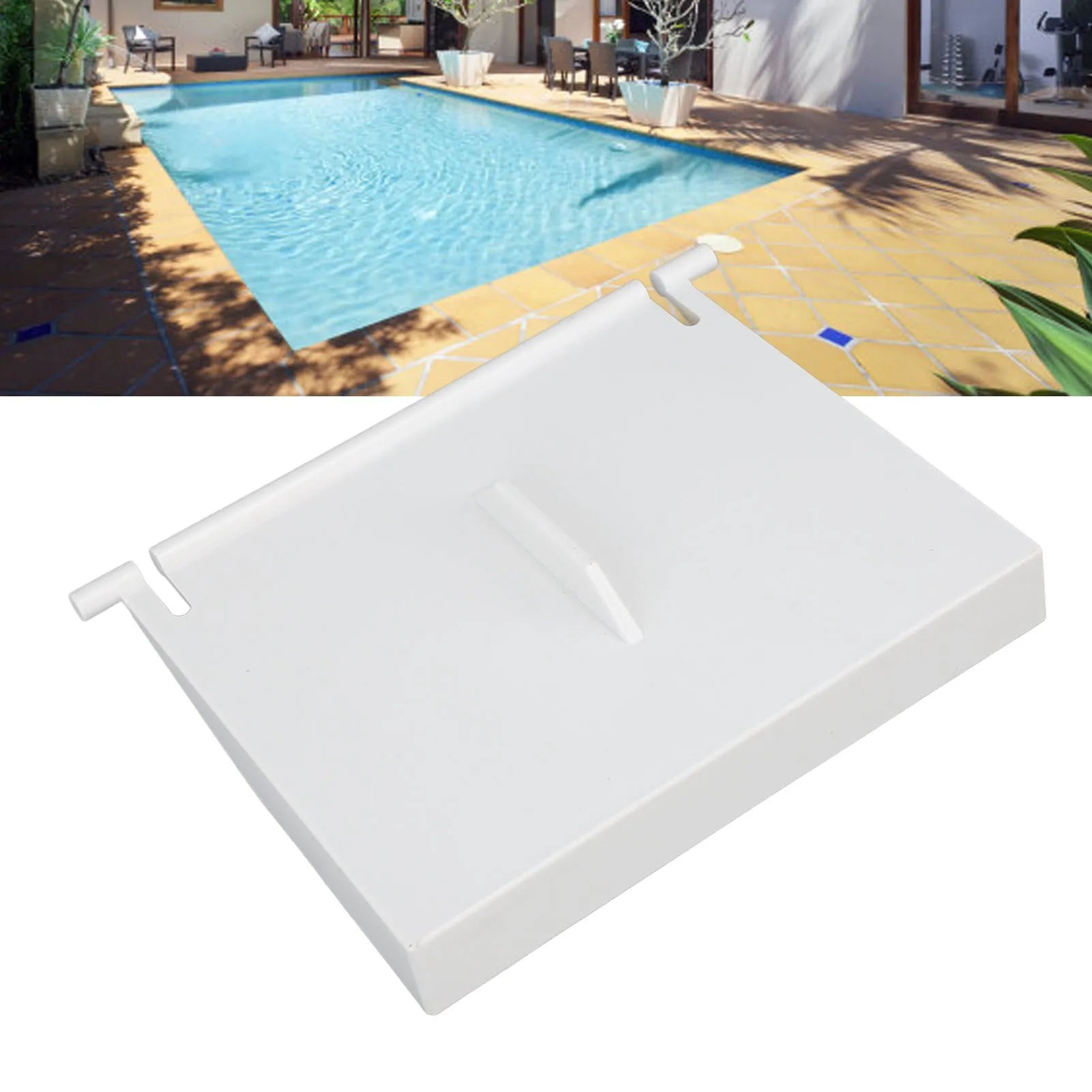 Puerta deflectora de reemplazo para espumadera, trampilla de plástico para espumadera Hayward 8926, accesorios para piscinas