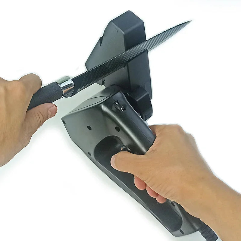 Afilador de cuchillos eléctrico profesional, amoladora, bandas de lijado, máquina de afilar de cocina, sistema de pulido, herramientas de carpintero, NOVEDAD 2022