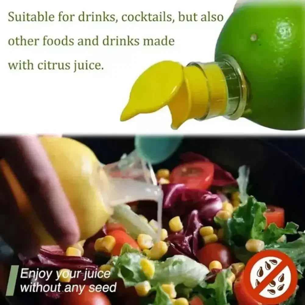 NUEVO Exprimidor manual de cítricos de plástico Mini exprimidor de limones Exprimidor de naranjas Fácil extractor de zumo Preservador de frescura Artículos de cocina