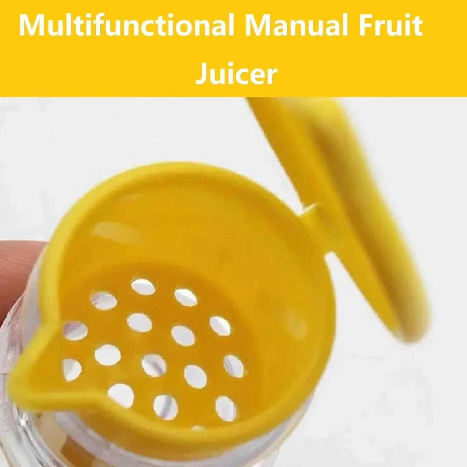 NUEVO Exprimidor manual de cítricos de plástico Mini exprimidor de limones Exprimidor de naranjas Fácil extractor de zumo Preservador de frescura Artículos de cocina