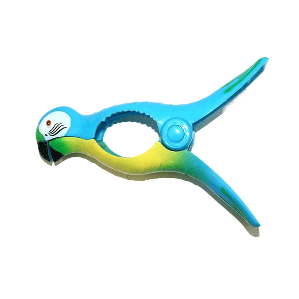 Cute Plastic Beach Towels Clips Large Drying Racks Retaining Clip Windproof Clothes Pegs Pins Animal Decorative Clothespins