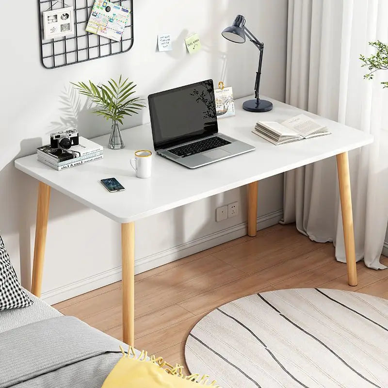 Escritorio de computadora ligero para estudiante, hogar, alquiler, dormitorio, escritorio, habitación, casa de alquiler simple, escritura, mesa de oficina, muebles de oficina