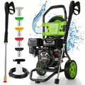 Hidrolavadora de gasolina de 4200PSI, 4.0GPM, 209CC con manguera de 25ft y 4 boquillas