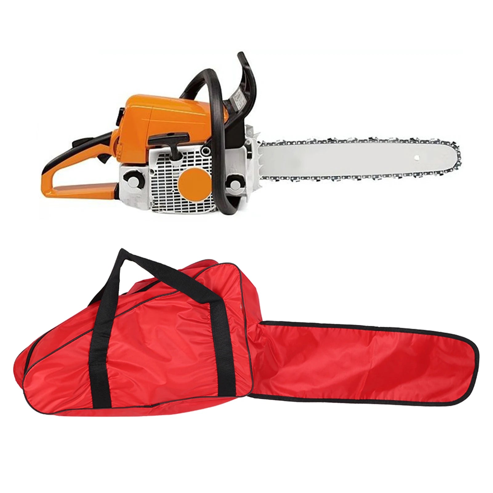 Bolsa de transporte para motosierra Contenedor para motosierra Tejido Oxford Bolsa portátil para motosierra Estuche de almacenamiento para motosierras de 12, 14 y 16 pulgadas