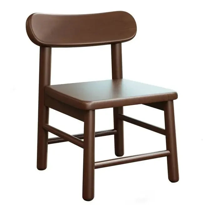 Silla con respaldo de madera maciza, taburete bajo pequeño para sala de estar, silla de comedor antideslizante, taburete para cambiarse los zapatos en el dormitorio infantil
