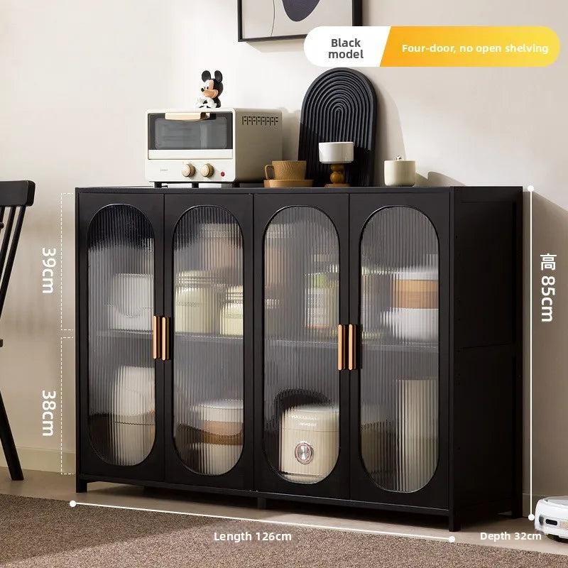 Armario auxiliar, armario de té, armario de sala de estar contra la pared, casillero de almacenamiento, armario bajo, estante de cocina