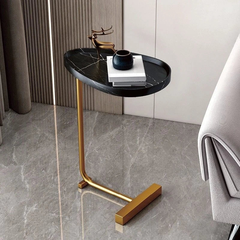 Mesa de centro elevable de lujo moderno, mesa auxiliar, mesita de noche, mesa rodante portátil, esquinera de sofá para apartamento pequeño, sala de estar minimalista