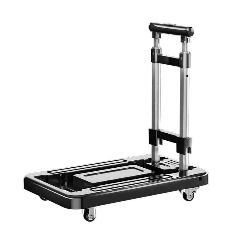 Carro de jardín plegable y plegable, carro utilitario portátil de servicio pesado, carrito de compras, carro de mano, carro de mano, carro de exterior para el hogar y el jardín