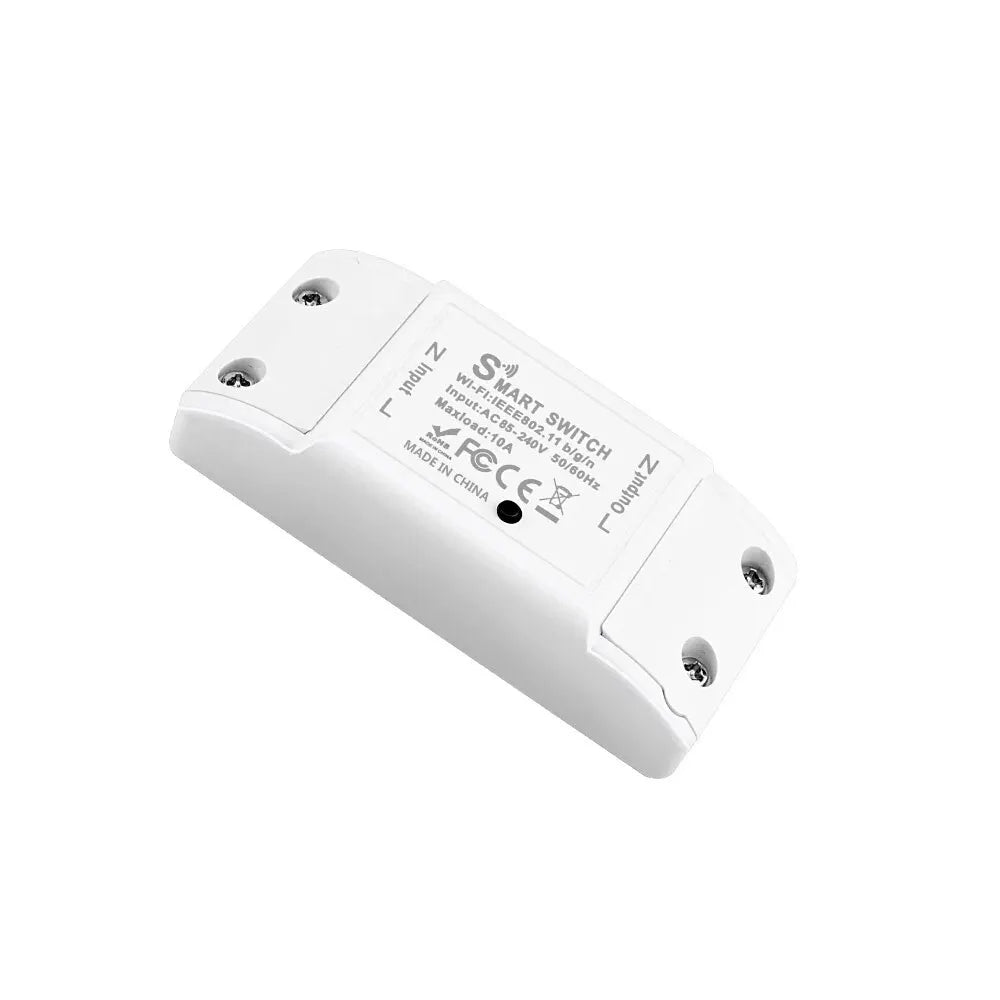 Módulo de relé de automatización inteligente para el hogar con interruptor WIFI Tuya Alexa Interruptor de temporización Control remoto inalámbrico de la aplicación Smartlife