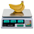 88 LB 40KG/5g Digital Weight Scale Price Computing Food Meat Produce 2 Colors
