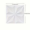 Pegatinas de pared 3D para dormitorio, techo, 35x35cm, papel tapiz, decoración de habitación, anticolisión, fondo impermeable, despegar y pegar
