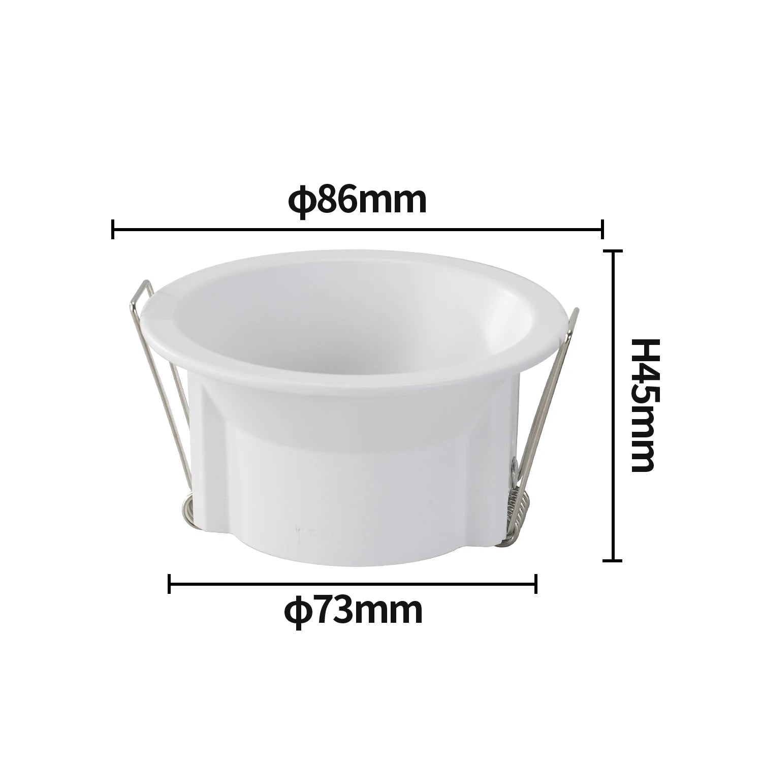 Recessed Mount Frame GU10/MR16 Lamp Holder Bathroom Spot Lighting Bracket SocketLamp Holder Socket Fitting Spot Lighting Fixture