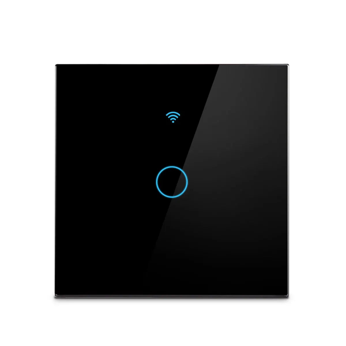 Funciona con el interruptor de luz de pared inteligente Tuya WIFI US/UE con panel táctil de vidrio y control remoto inalámbrico por voz con Alexa Google Home