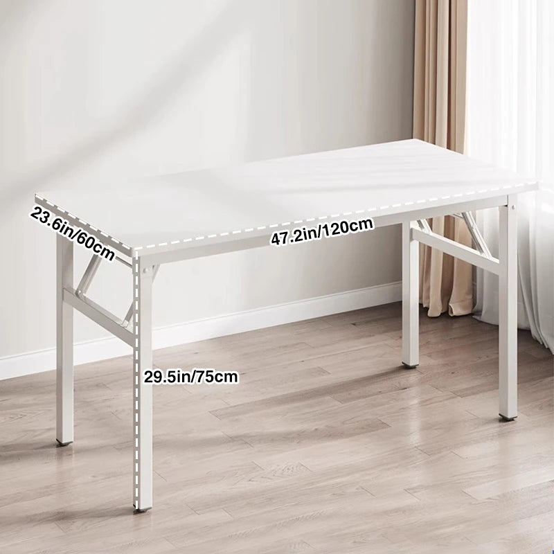 Mesa de Escritorio, Escritorios Plegables para Ordenador Resistentes y Duraderos para Espacios Pequeños/Hogar