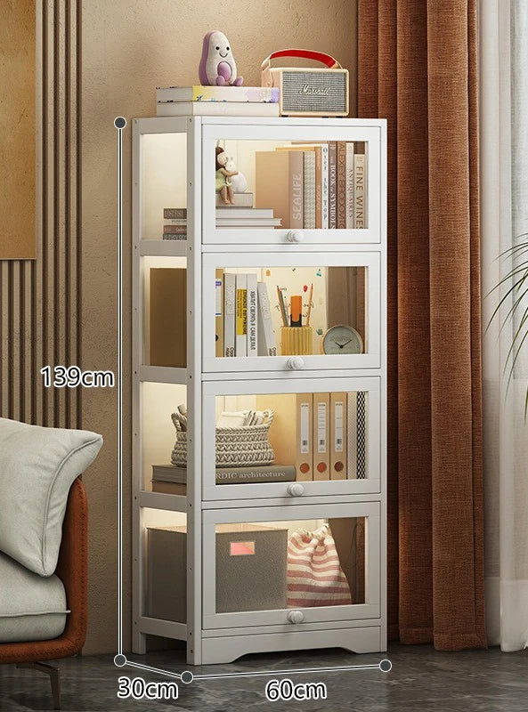 Figure transparent acrylic storage box display cabinet LEGO POP MART non-glass ornament shelf display cabinet