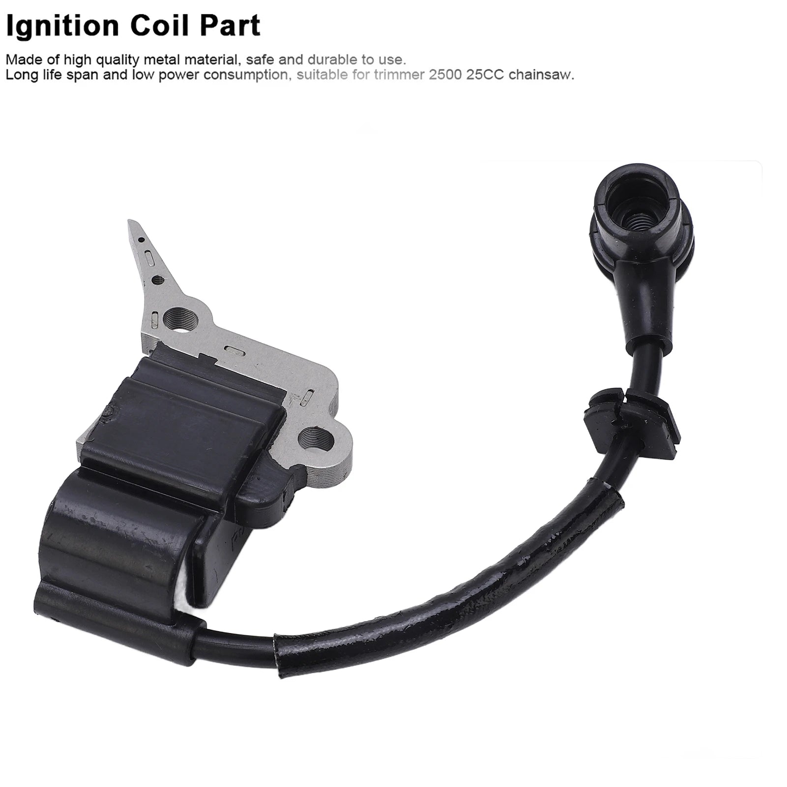 Chainsaw Accessory Ignition Coil Accessory Chainsaw Ignition Coil Part Trimmer 2500 25CC Spares Accessory for Garden Power Tools