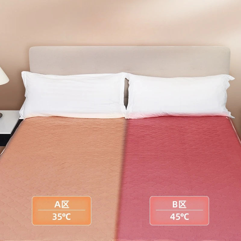 Manta Eléctrica Térmica con Control Dual Impermeable Calentamiento Rápido Lavable a Máquina Individual Doble King Queen Uso Doméstico OEM al Por Mayor