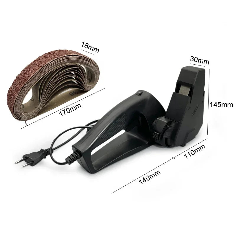 Afilador de cuchillos eléctrico profesional, amoladora, bandas de lijado, máquina de afilar de cocina, sistema de pulido, herramientas de carpintero, NOVEDAD 2022