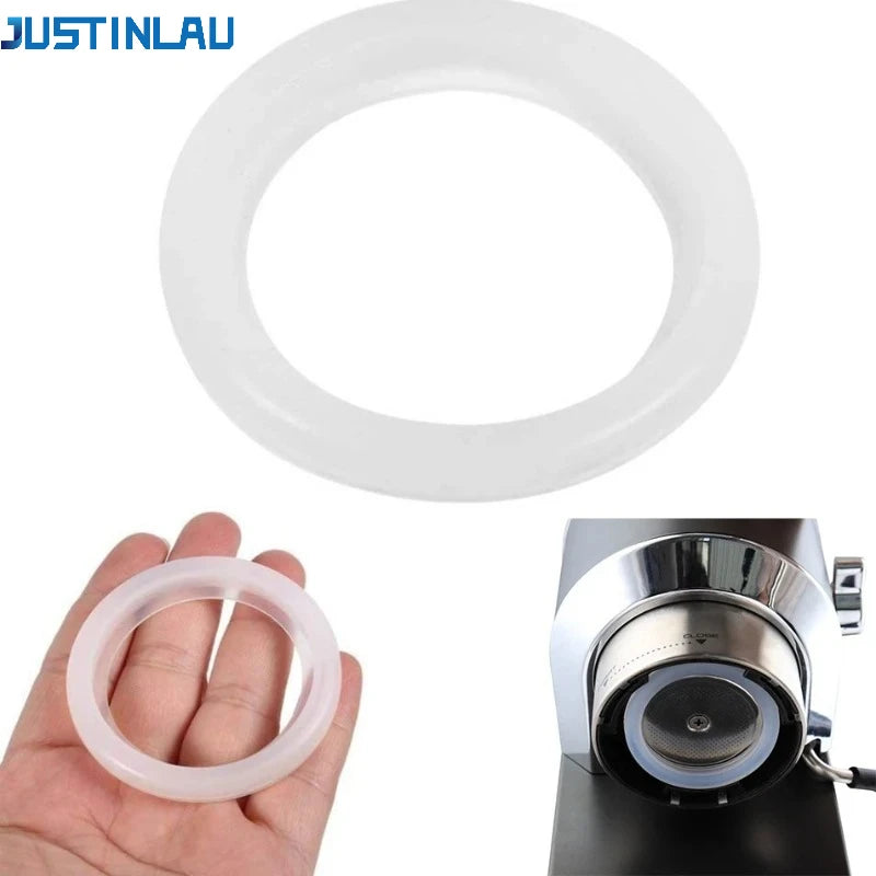 Junta de cabezal de preparación de silicona JUSTINLAU para cafetera, anillos de sellado, pieza de sellado profesional para DeLonghi EC685/EC680/EC850/860
