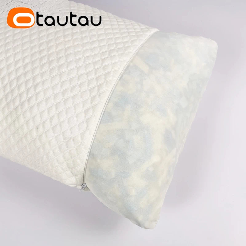 OTAUTAU 1kg 2.2bls Espuma Viscoelástica Triturada Esponja Almohada Puf Relleno Sofá Puf Sillón Cojín Relleno Muñeca