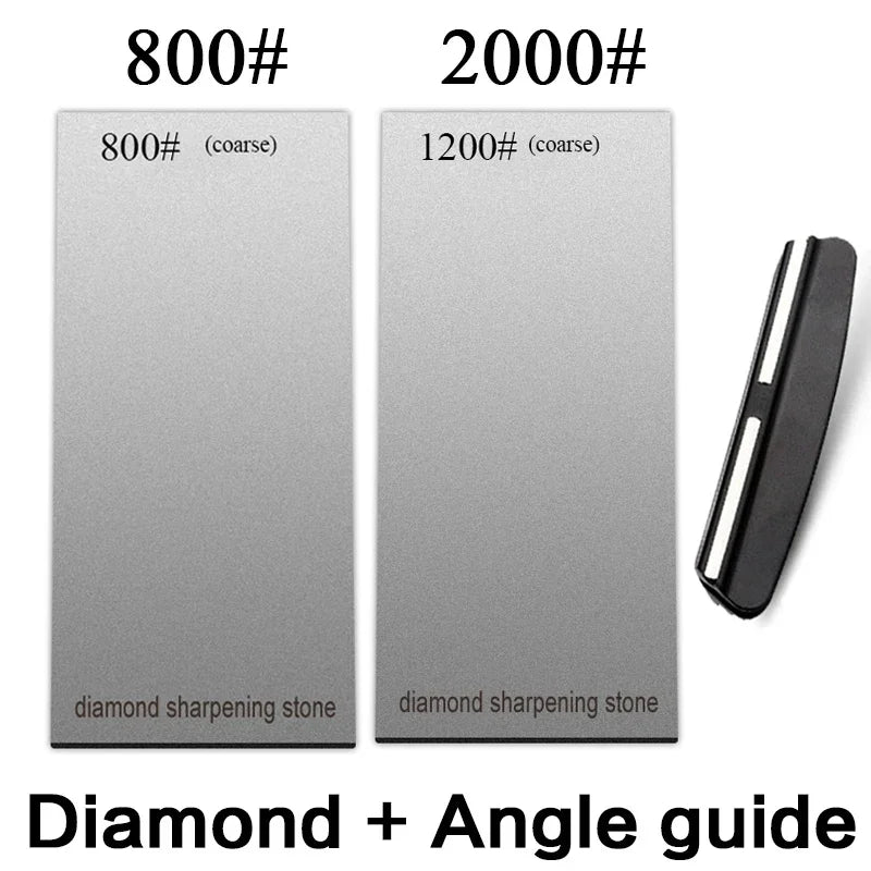 120/600/1500/3000 set Diamond sharpening stone base kitchen whetstone blade sharp bar Apex edge musat knife sharper flakes board