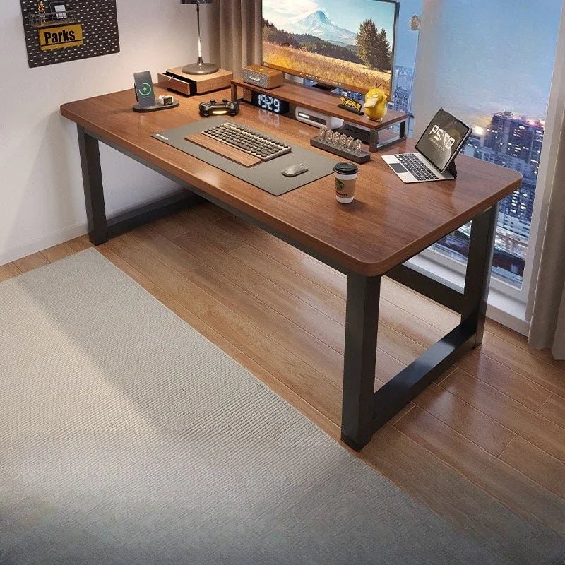 Escritorio de computadora ergonómico, escritorio gaming, mesa de oficina de altura ajustable, escritorio de estudio que ahorra espacio, para habitaciones pequeñas, escritorios para el hogar, muebles