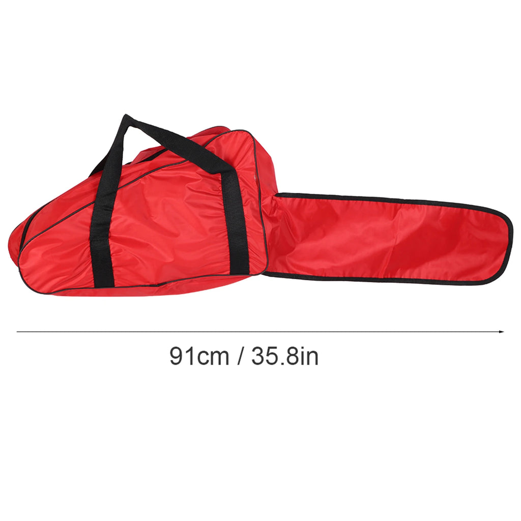 Bolsa de transporte para motosierra Contenedor para motosierra Tejido Oxford Bolsa portátil para motosierra Estuche de almacenamiento para motosierras de 12, 14 y 16 pulgadas