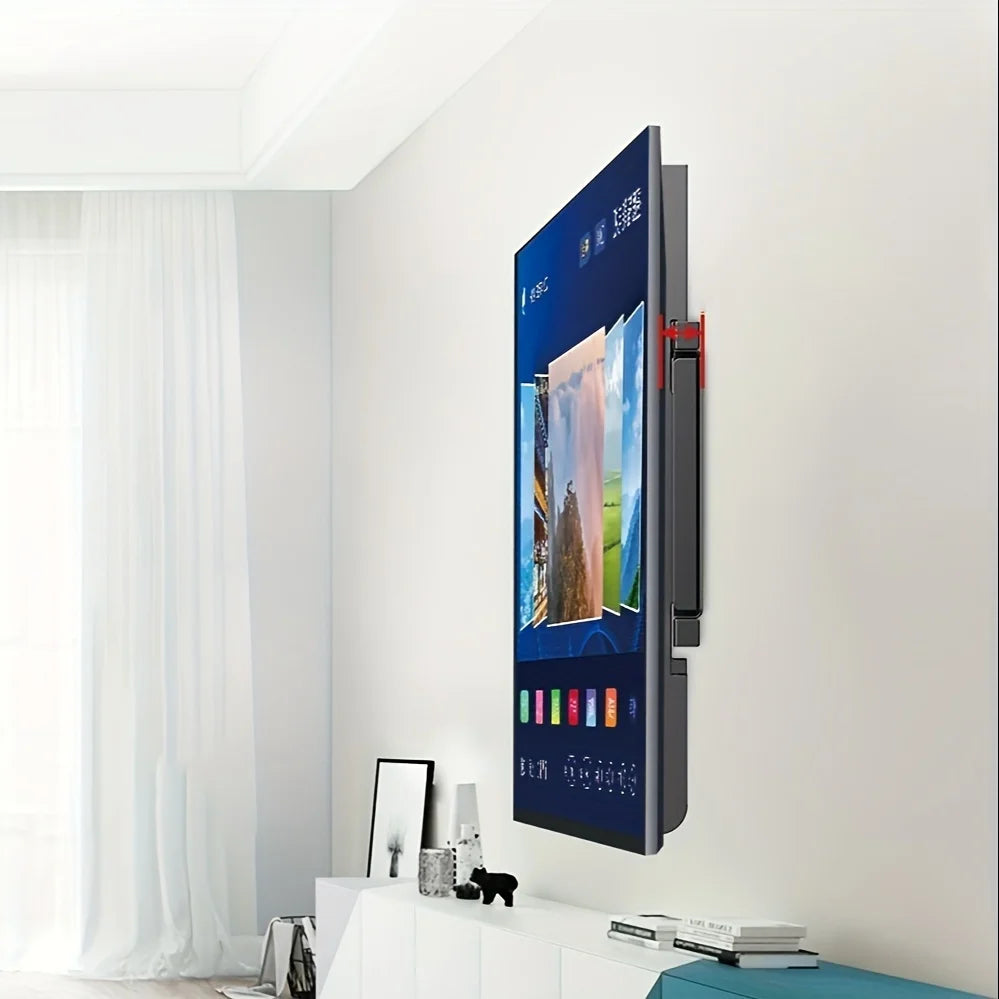 Soporte de pared para TV de 14 a 42 pulgadas, soporte universal para TV, soporte para monitor, soporte de pared plano ajustable de bajo perfil para monitor LCD LED