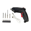 Destornillador eléctrico Batería Recargable Destornillador Inalámbrico Potente Impacto Destornillador Inalámbrico Kit Mini Taladro Herramientas Eléctricas