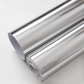 PVC Stainless Brushed Silver Removable Wallpaper Decor Film Vinyl Waterproof Oil-proof House Appliance Kitchen Elevator Sticker