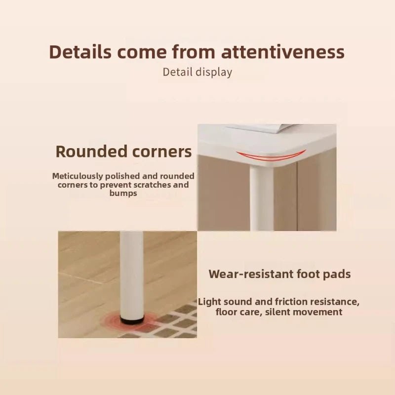 Mesa de comedor Hogar apartamento pequeño Puesto portátil exterior Mesa cuadrada para comer