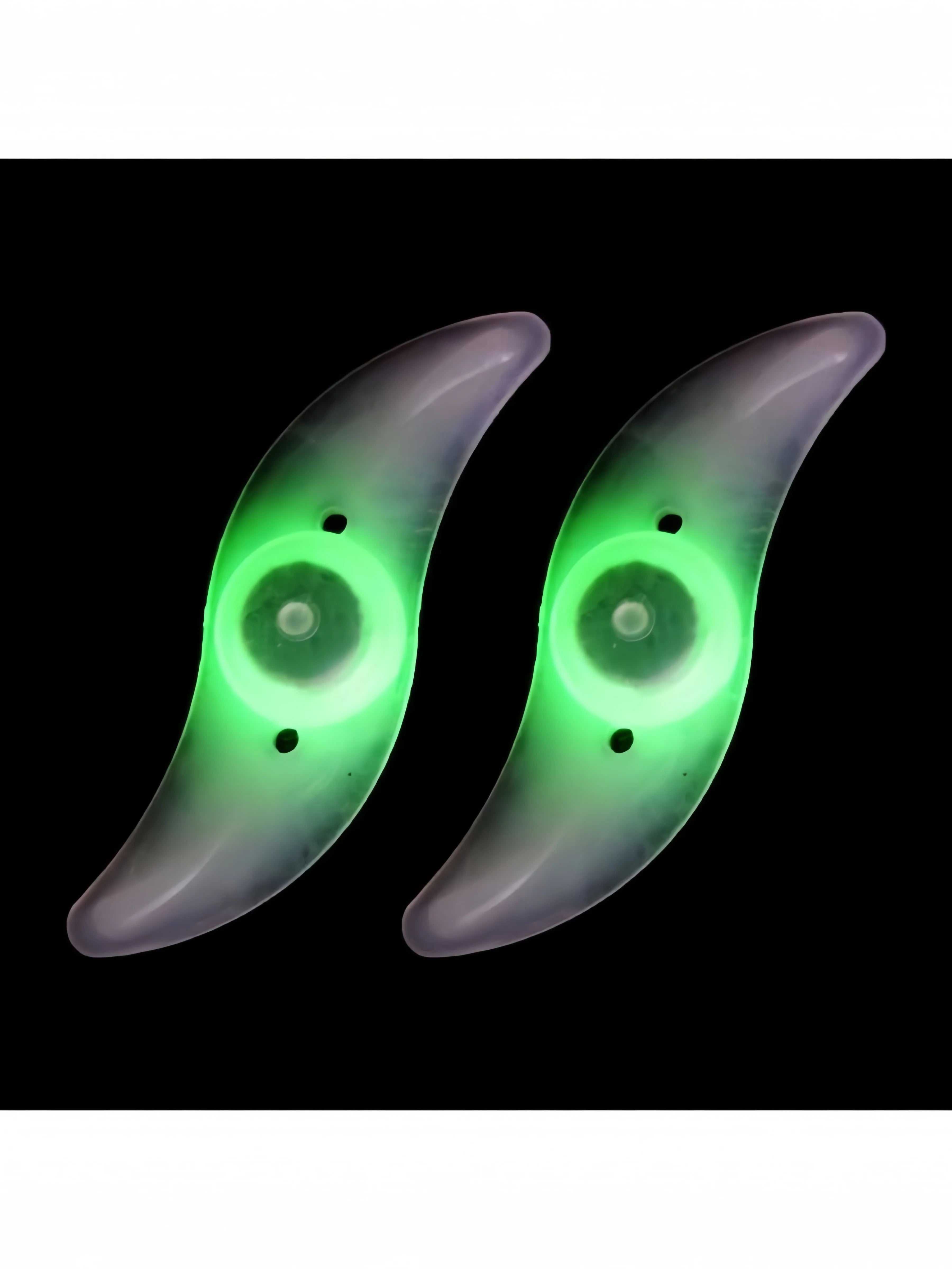2 Pcs LED Bike Wheel Lights, 2-Pack - Color Changing & Color Select Modes - Light Up Your Spokes - Morph Through Rainbow Colors