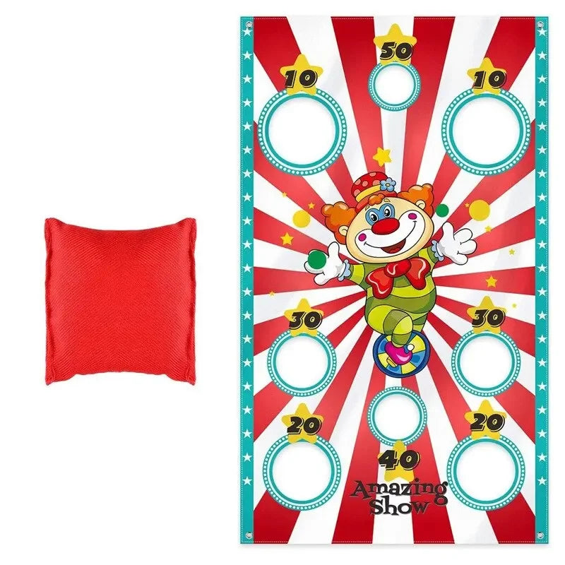 Divertido Juego de Bolsas de Frijoles Juguete Bolsas de Frijoles Seguras para Lanzar para Adultos Niños al Aire Libre Fiestas de Navidad Juegos de Carnaval Juguetes
