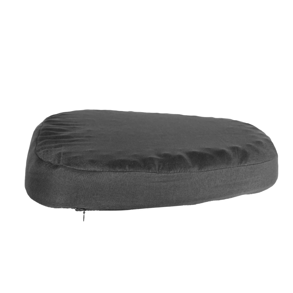 Cómodo cojín de asiento transpirable - cojín de asiento de masaje de esponja con forma de onda que puede aliviar la presión sobre las caderas, cojín para glúteos